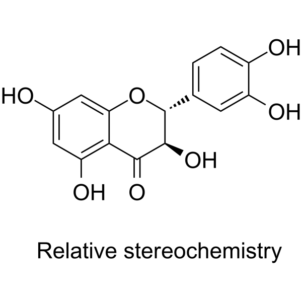 (±)-Taxifolin(Synonyms: (±)-二氢槲皮素; (±)-Dihydroquercetin)