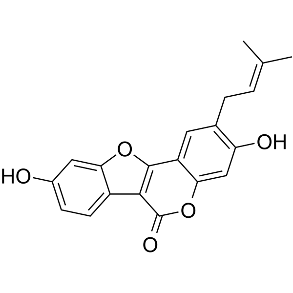 Psoralidin(Synonyms: 补骨脂定)