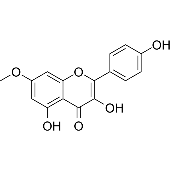 Rhamnocitrin(Synonyms: 鼠李柠檬素)