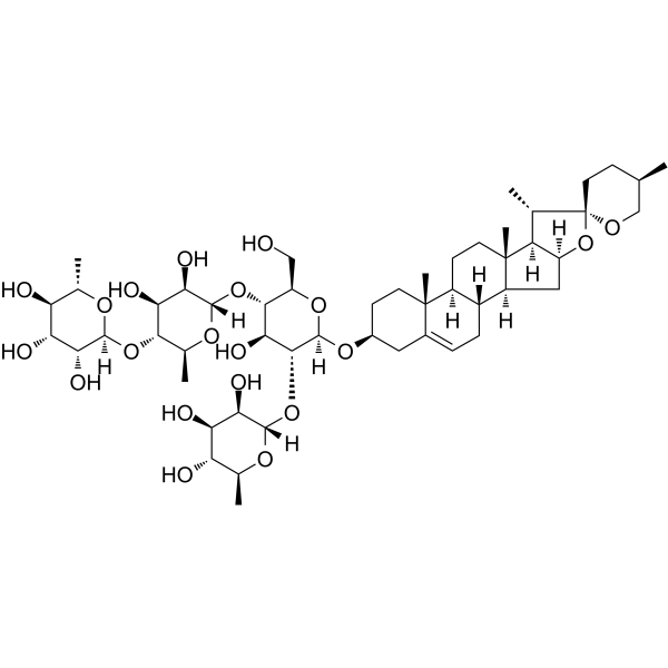 Formosanin C(Synonyms: 重楼皂苷B)