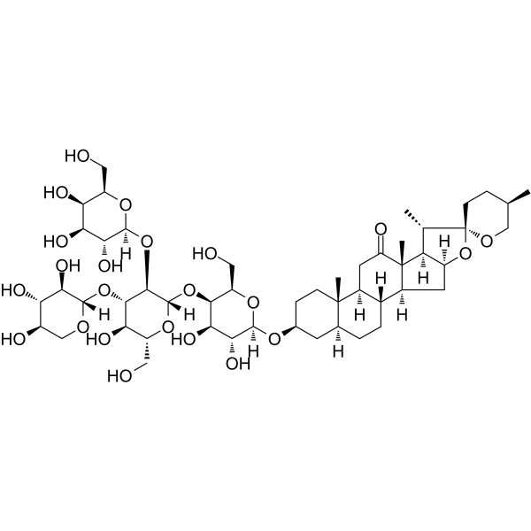 Terrestrosin D(Synonyms: 蒺藜皂苷D)