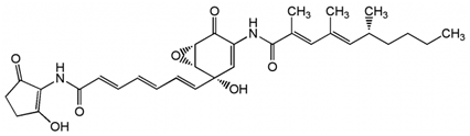 手霉素A                              Manumycin A