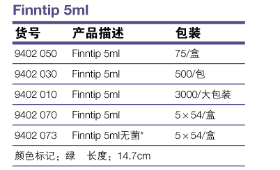 Thermo赛默飞Finntip 5ml吸头9402030